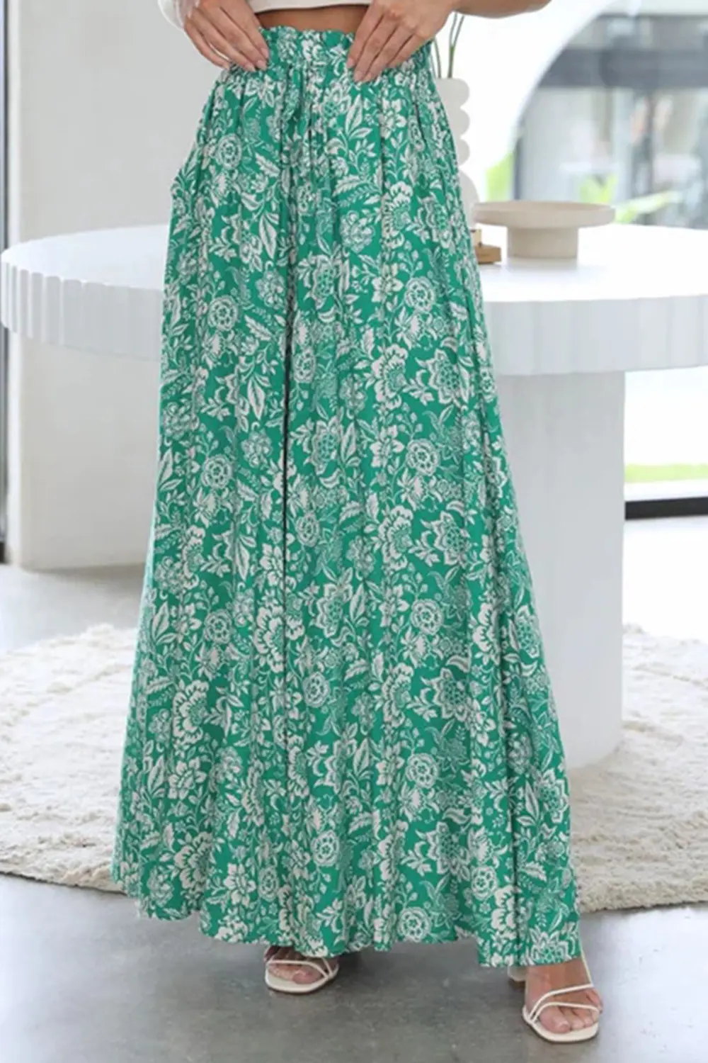Tied Wide Leg Pants, image 11