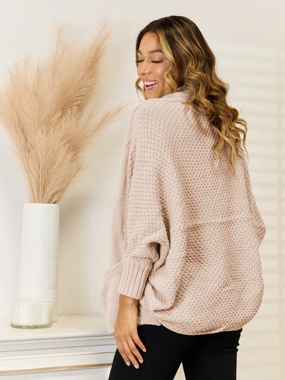 Open Front Cardigan with Pockets, image 17