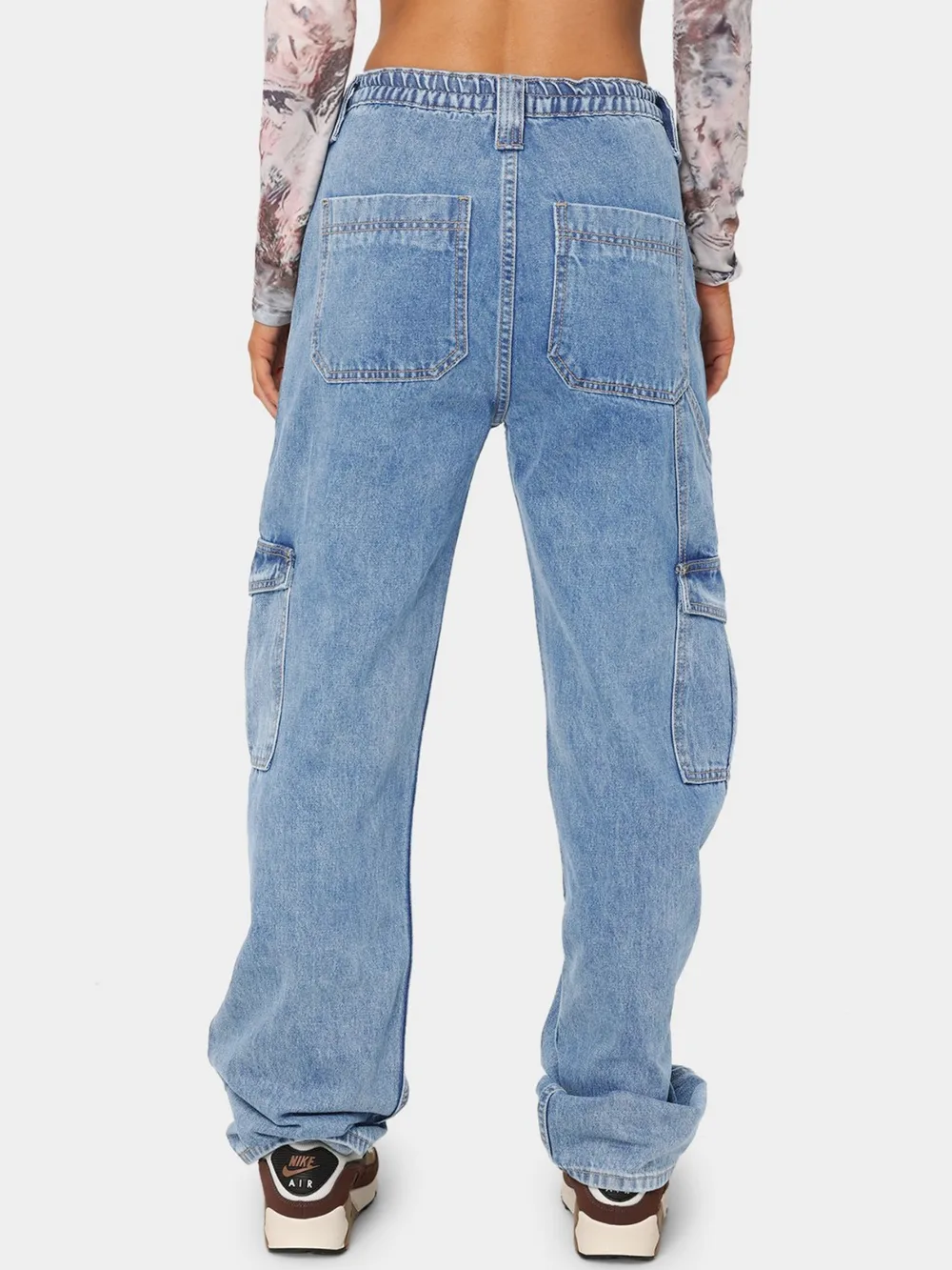 Straight Jeans with Pockets, image 3