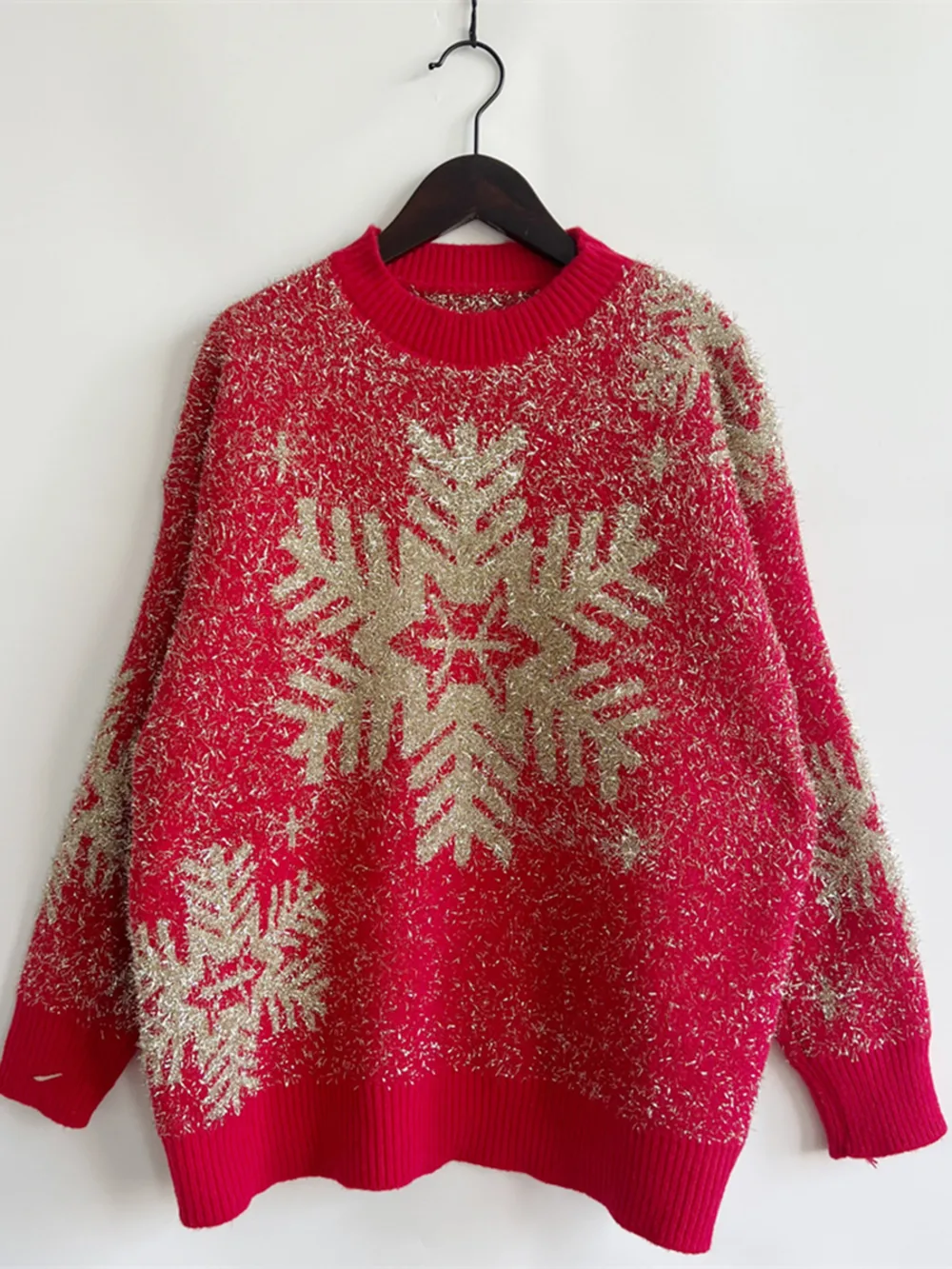 Christmas Element Round Neck Sweater, image 6