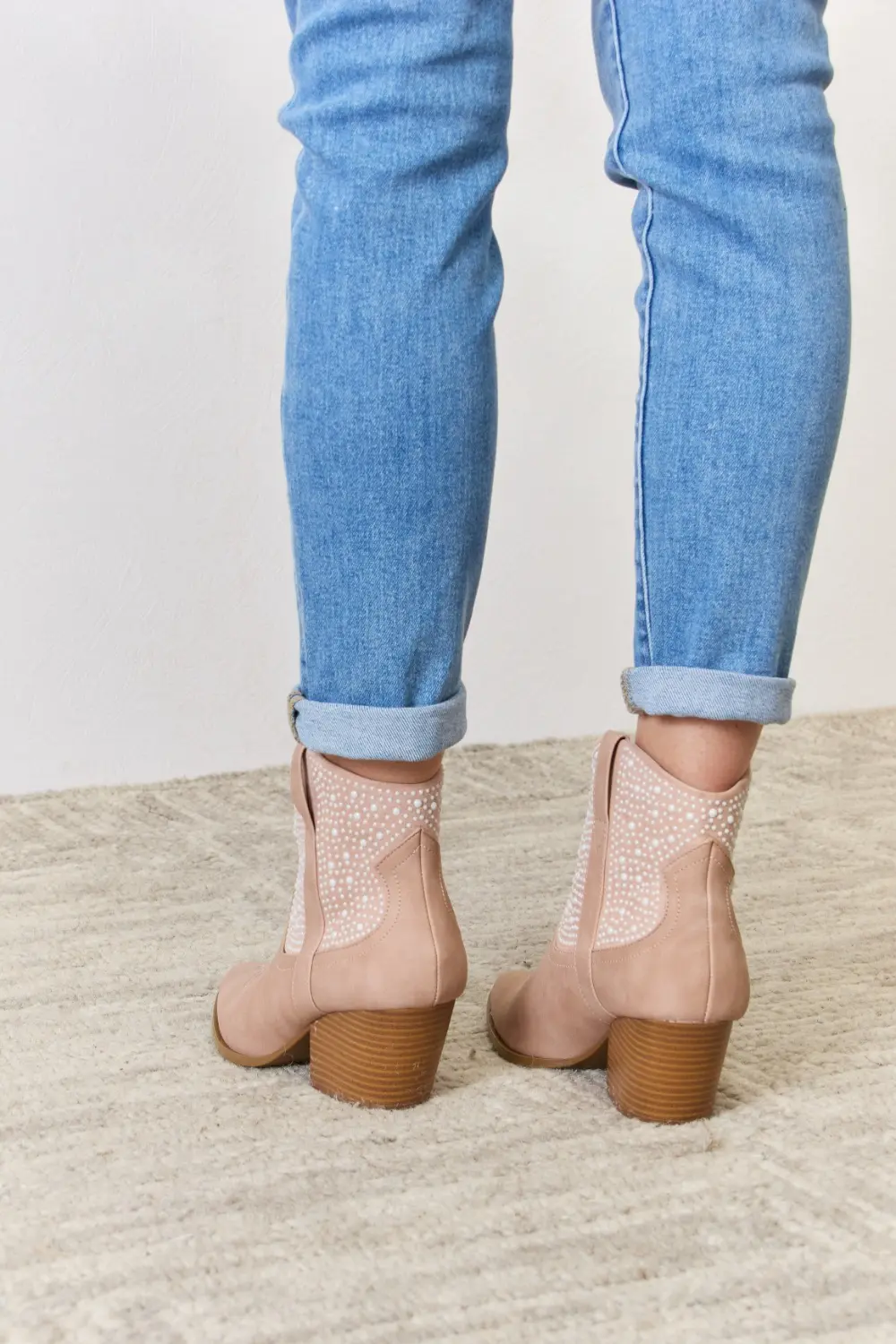 Rhinestone Ankle Cowgirl Booties, image 2
