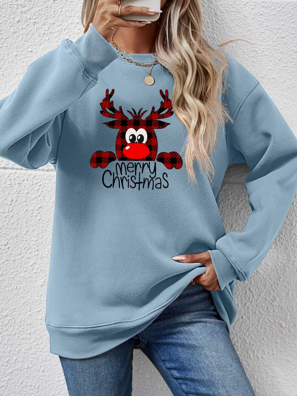 MERRY CHRISTMAS Graphic Sweatshirt, image 11