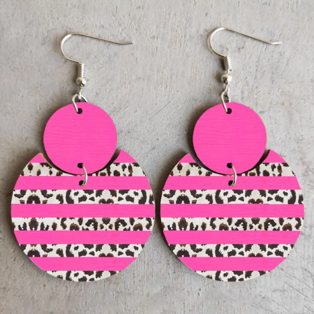 Xylem Leopard Dangle Earrings, image 2