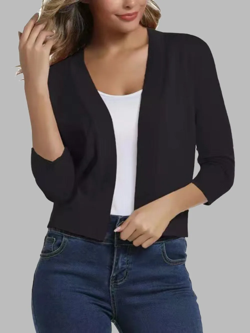 Open Front Cardigan, image 2