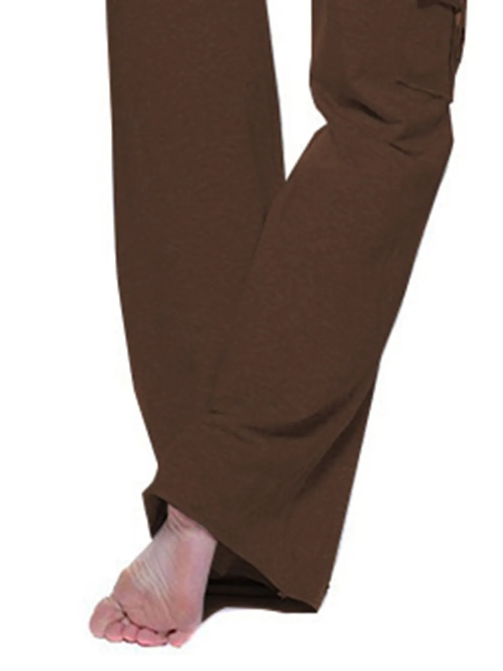 Mid Waist Pants with Pockets, image 6