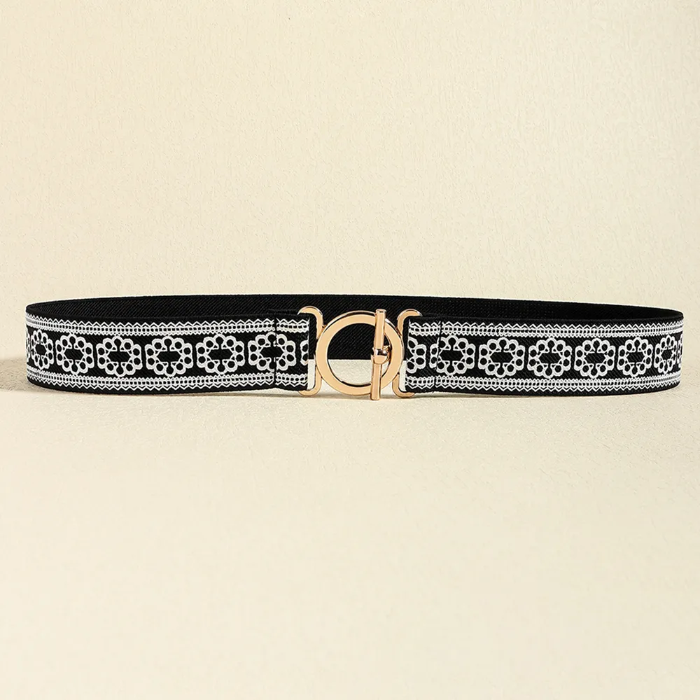 Toggle Clasp Elastic Belt, image 11