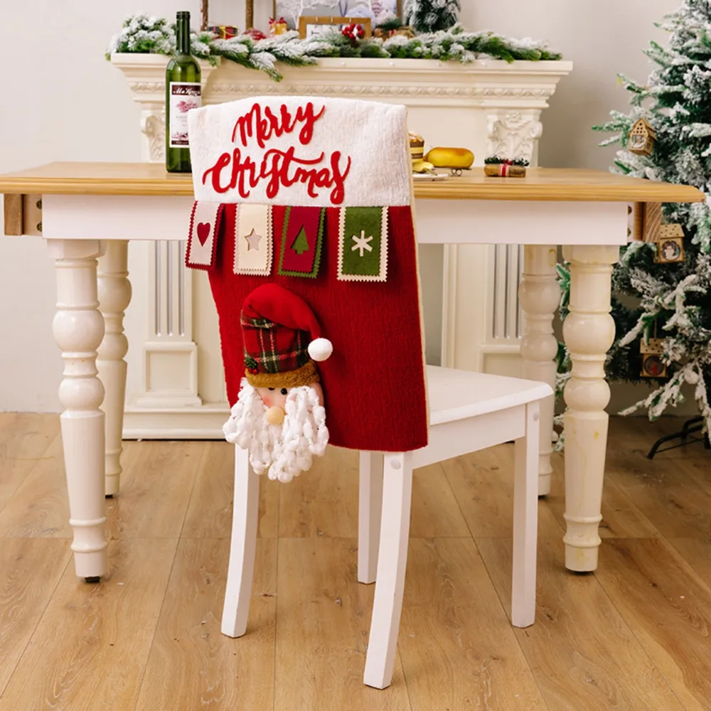 MERRY CHRISTMAS Chair Cover, image 3