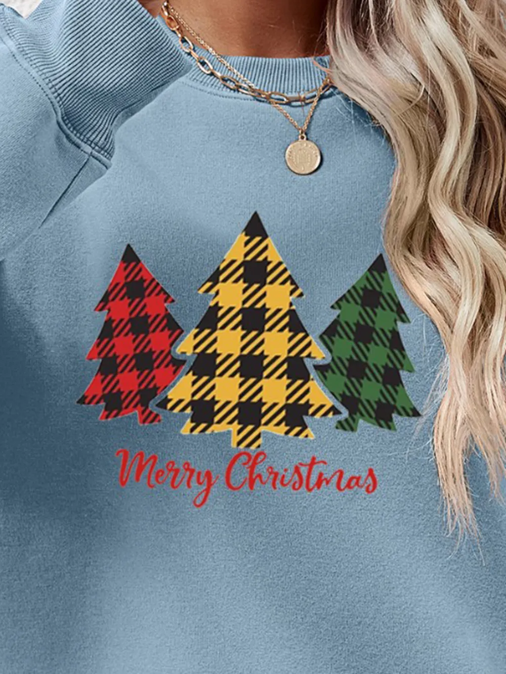 MERRY CHRISTMAS Dropped Shoulder Sweatshirt, image 9