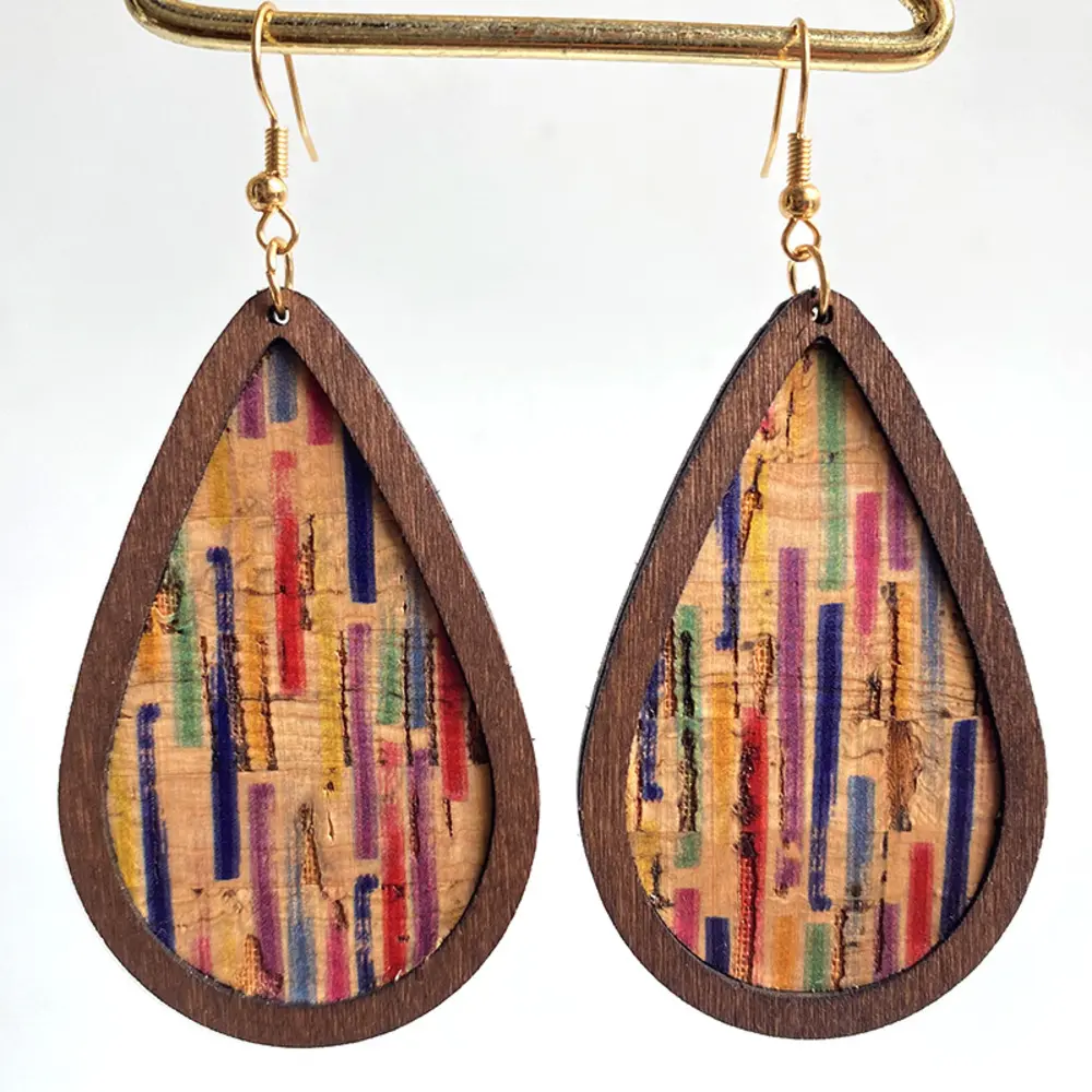 Teardrop Drop Earrings, image 8