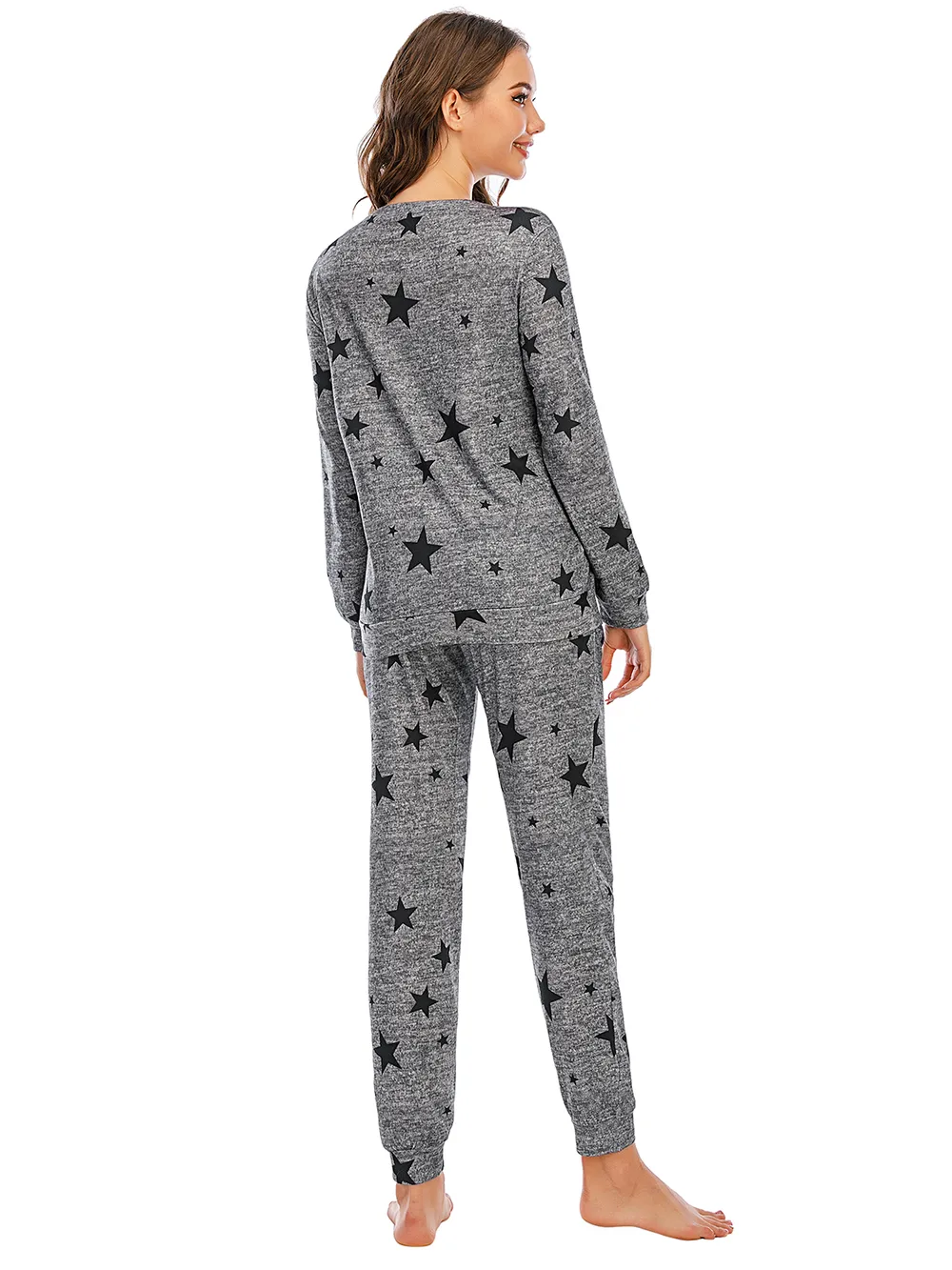Star Top and Pants Lounge Set, image 2