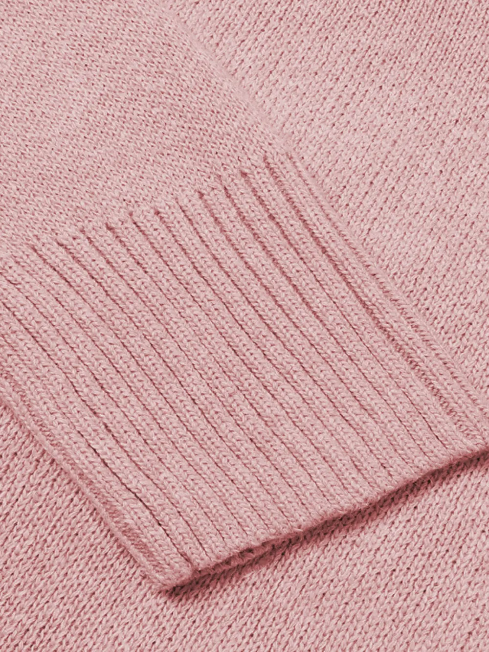 V-Neck Long Sleeve Knit Top, image 5