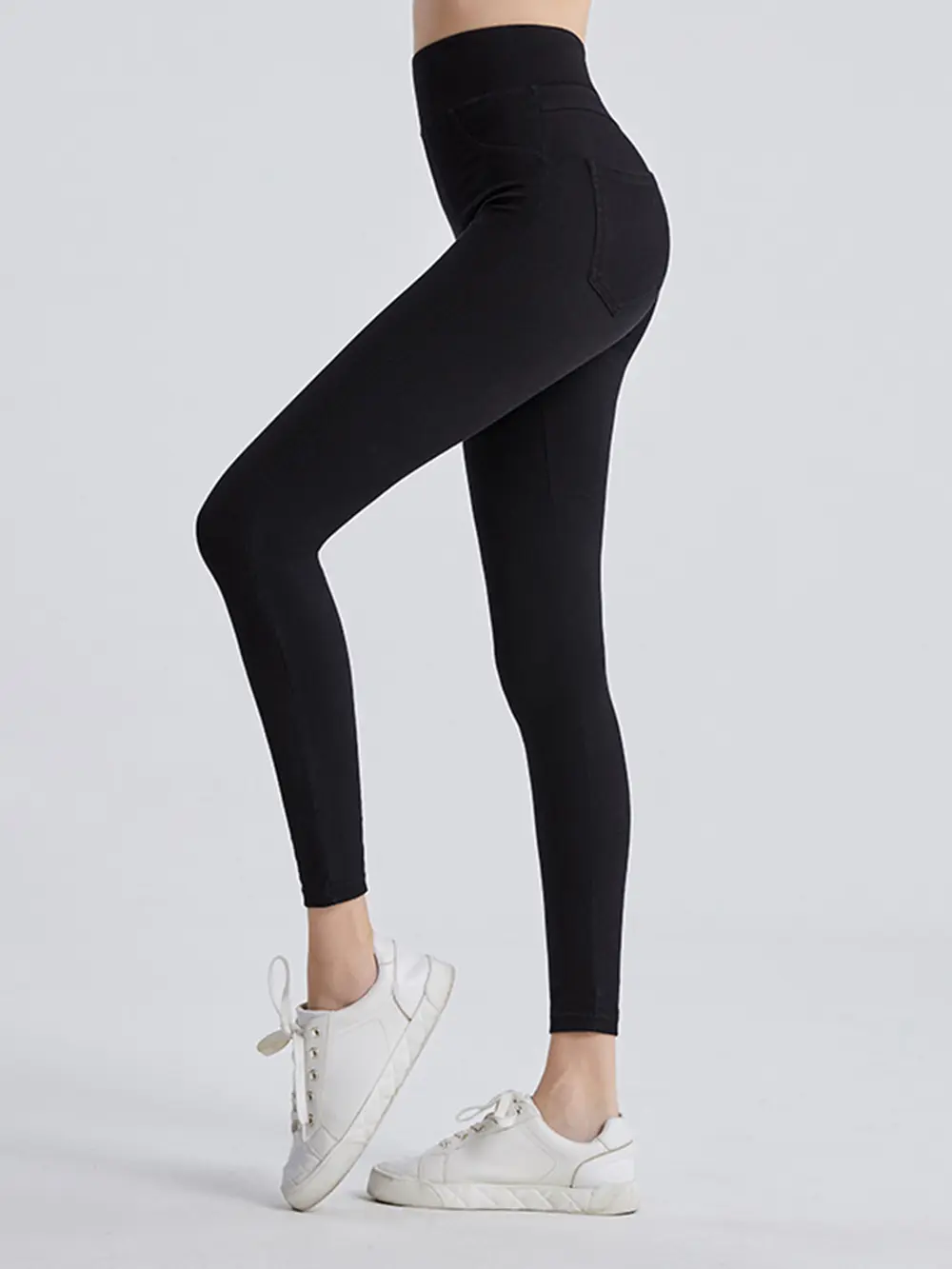Wide Waistband Sports Leggings, image 4