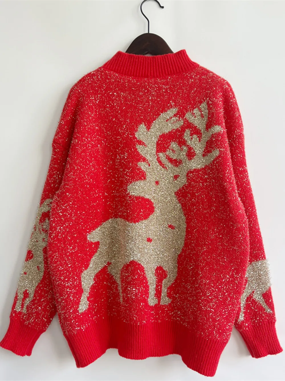 Christmas Element Round Neck Sweater, image 8