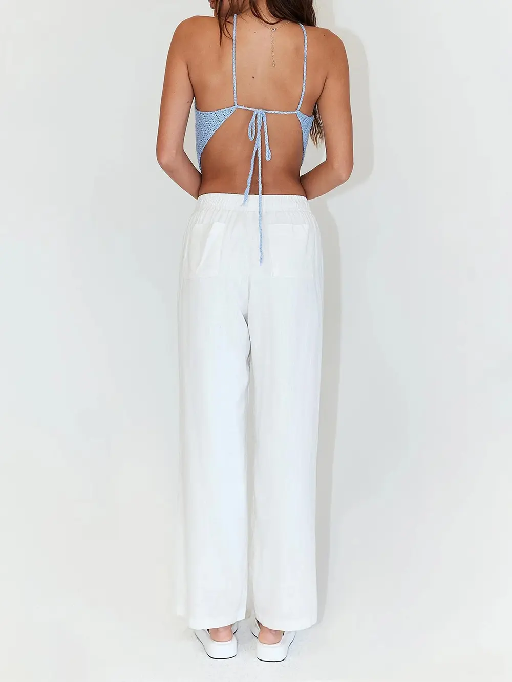 Tie Back Sleeveless Tank Top, image 7