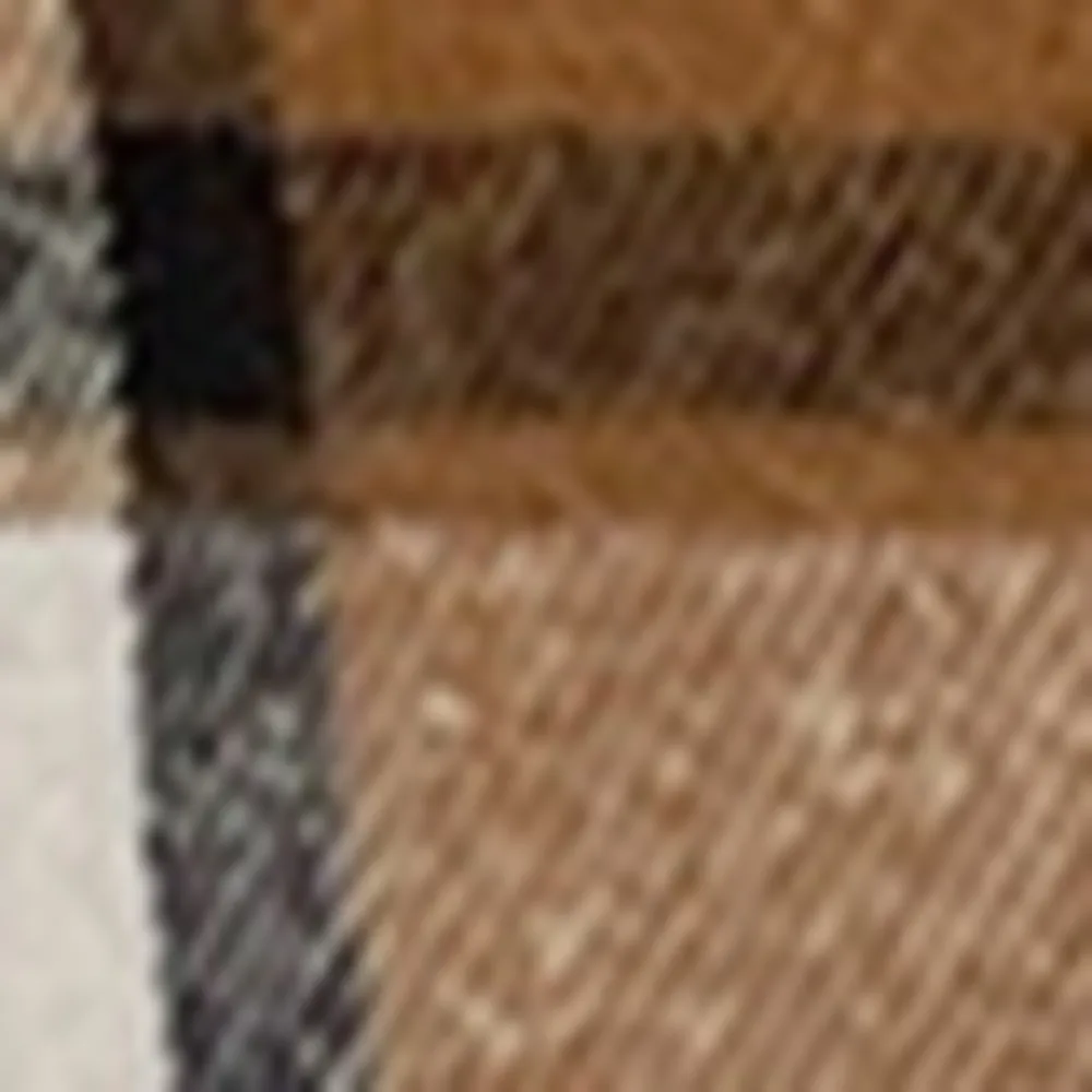 Plaid Lapel Collar Vest, image 4