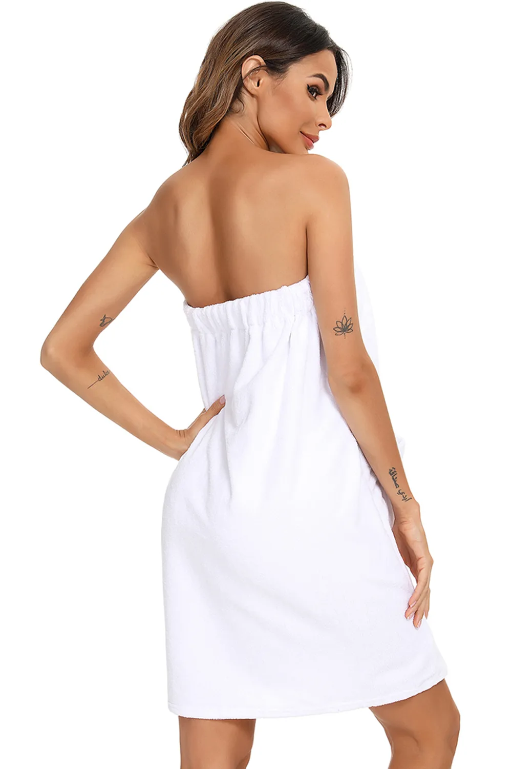 Strapless Robe with pocket, image 4