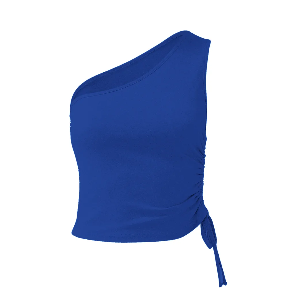 One Shoulder Tie Detail Cami, image 4