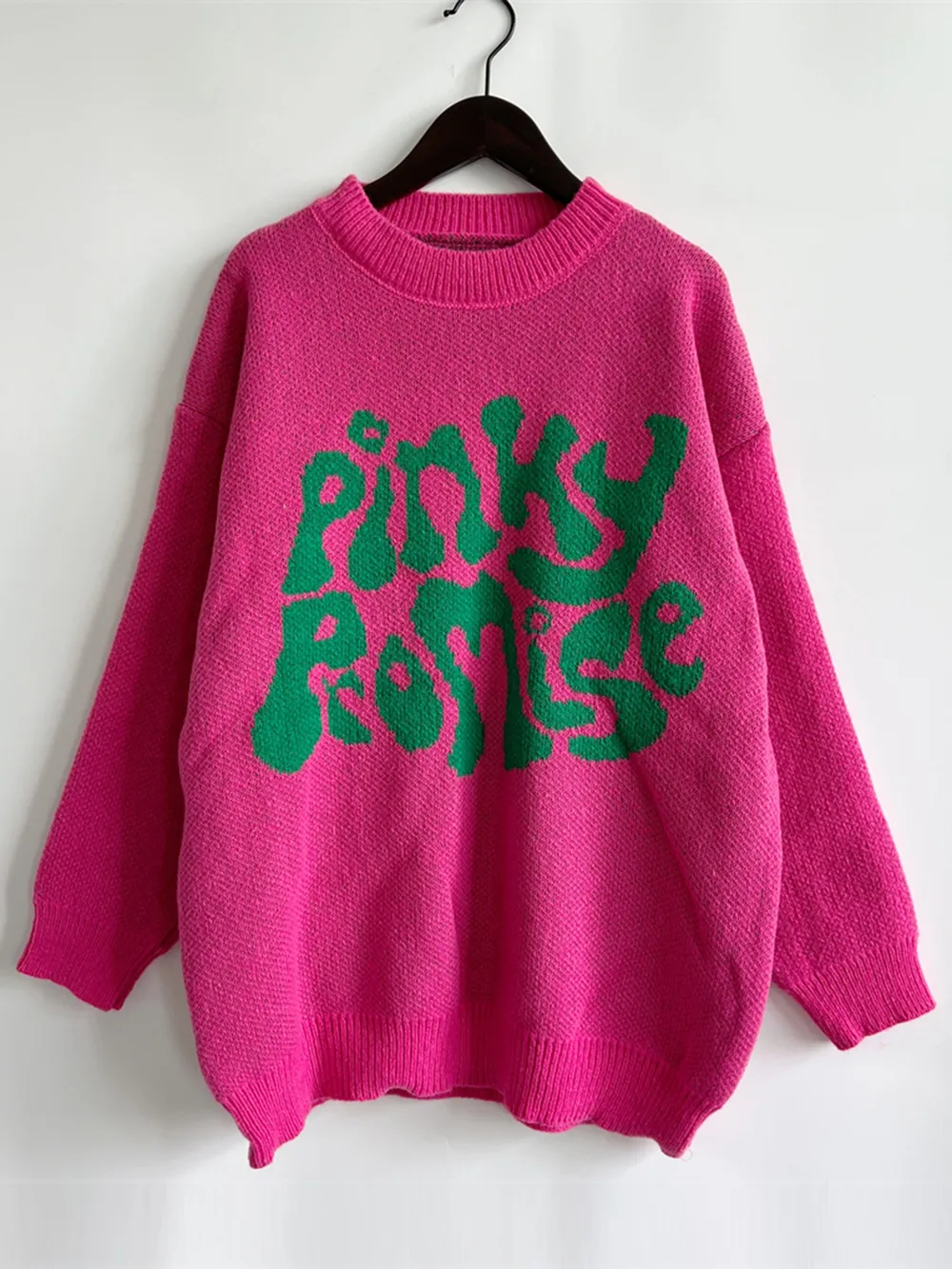 PINKY PROMISE Graphic Sweater, image 2