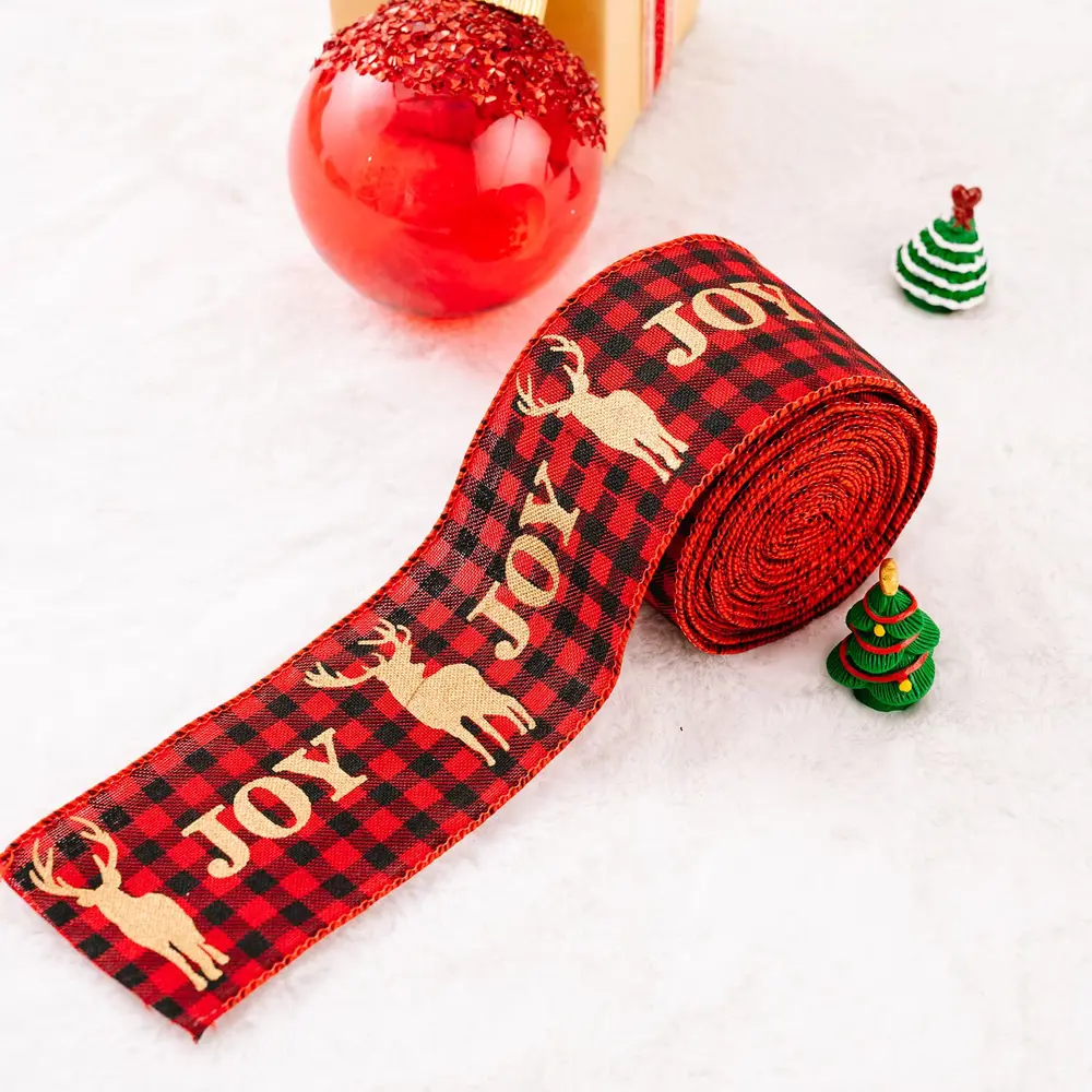 Christmas Polyester Ribbon, image 26
