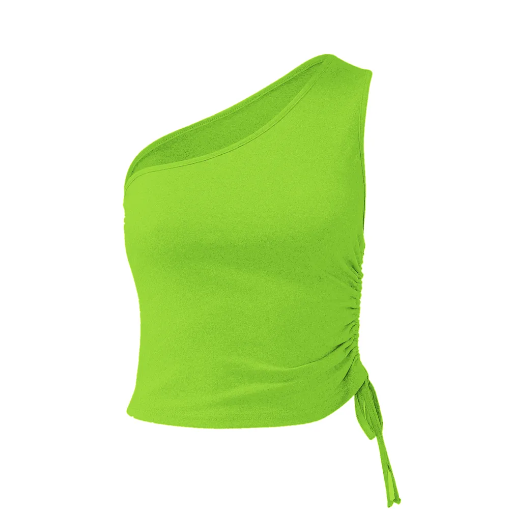 One Shoulder Tie Detail Cami, image 5