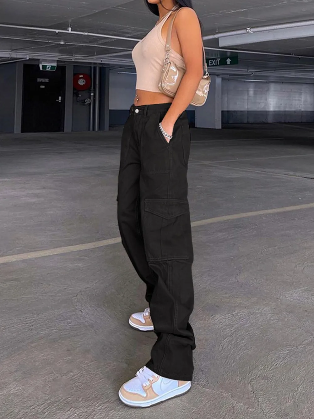 Straight Jeans with Pockets, image 12