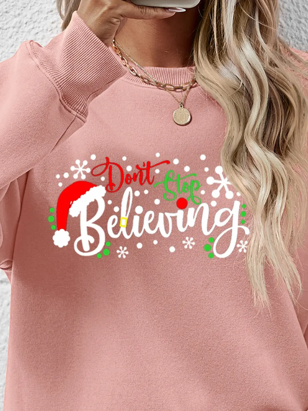 Letter Graphic Long Sleeve Sweatshirt, image 20