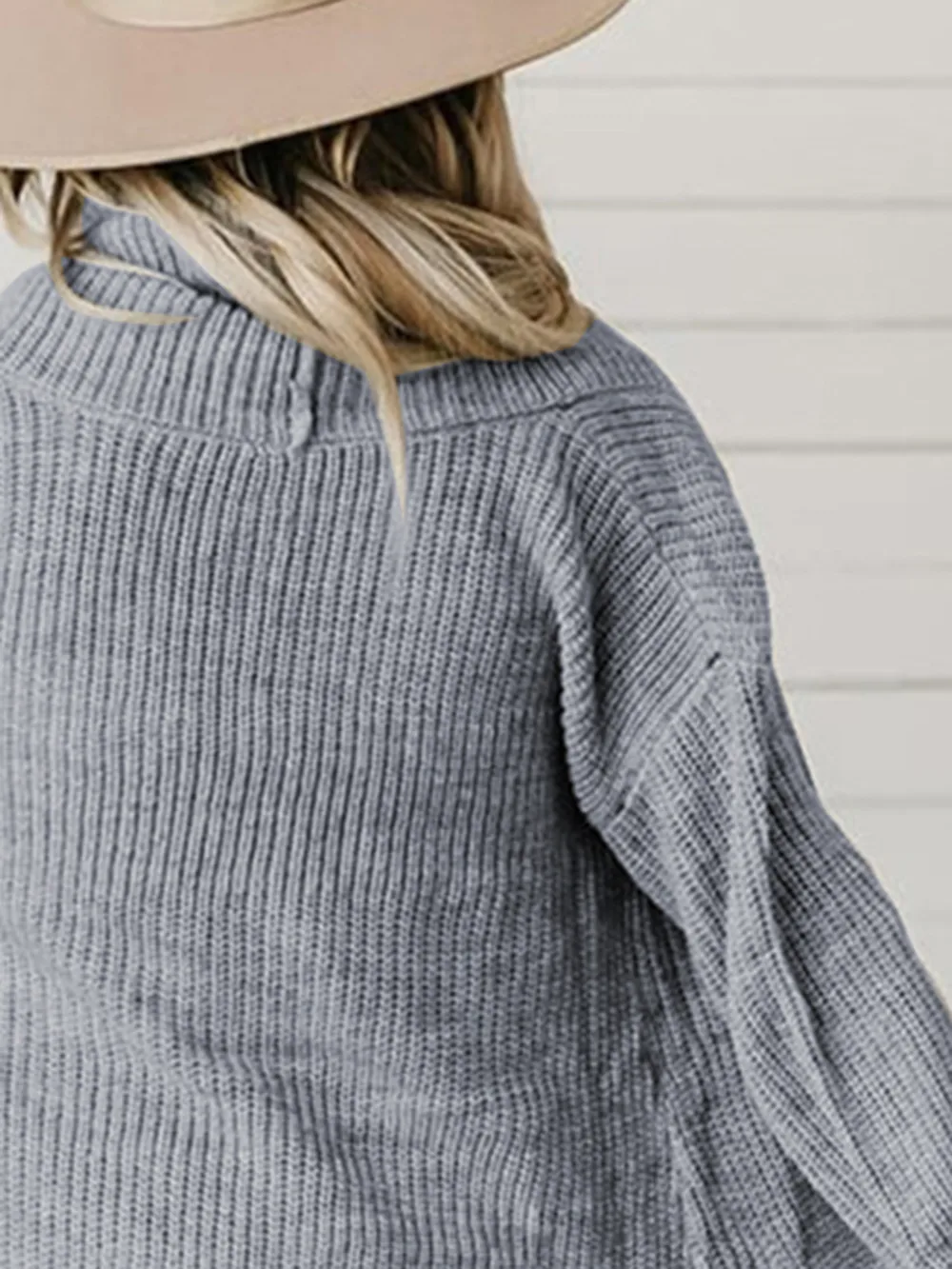 High-Low Open Front Cardigan with Pockets, image 4