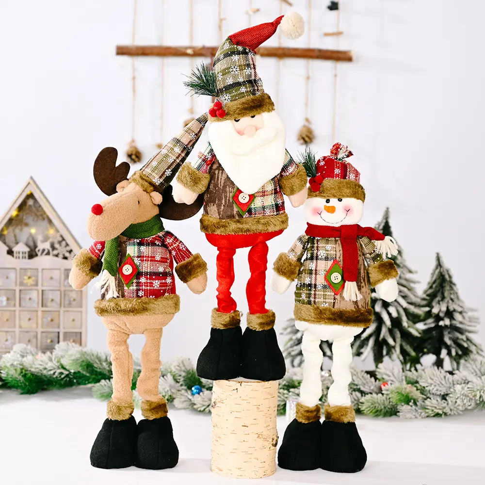 Christmas Telescopic Leg Doll, image 3
