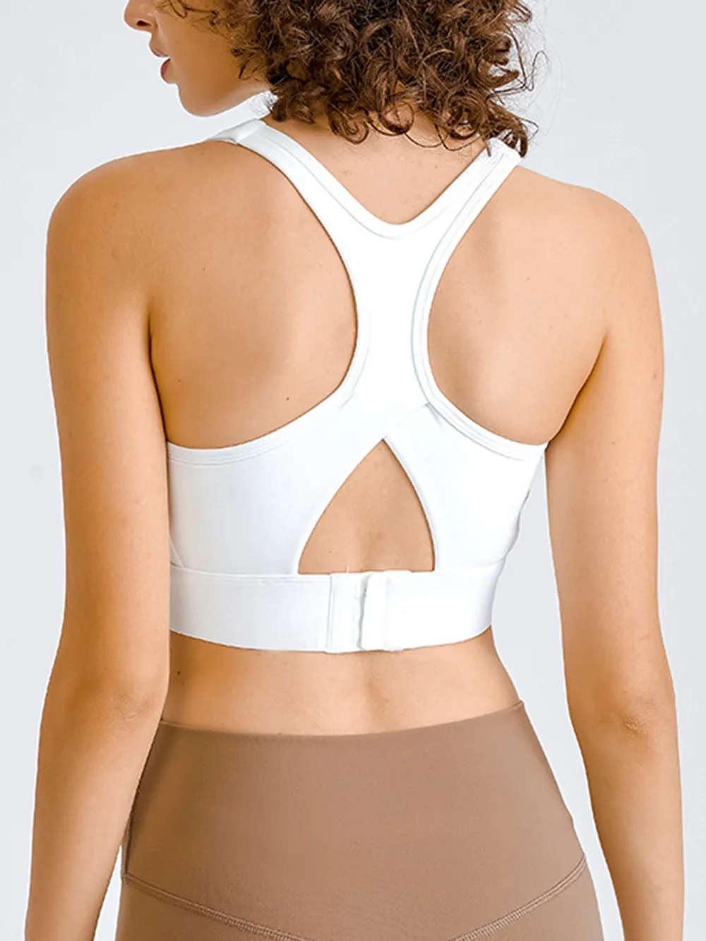 Square Neck Racerback Cropped Tank, image 3