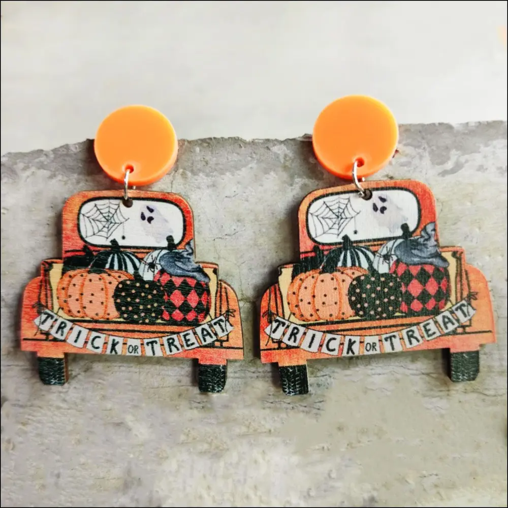 Halloween Drop Earrings, image 4