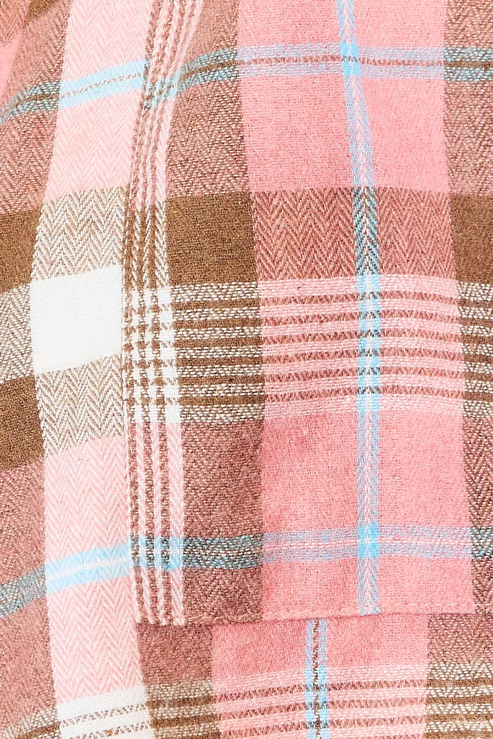 Plaid Collared Neck Long Sleeve Button-Up Shirt, image 5
