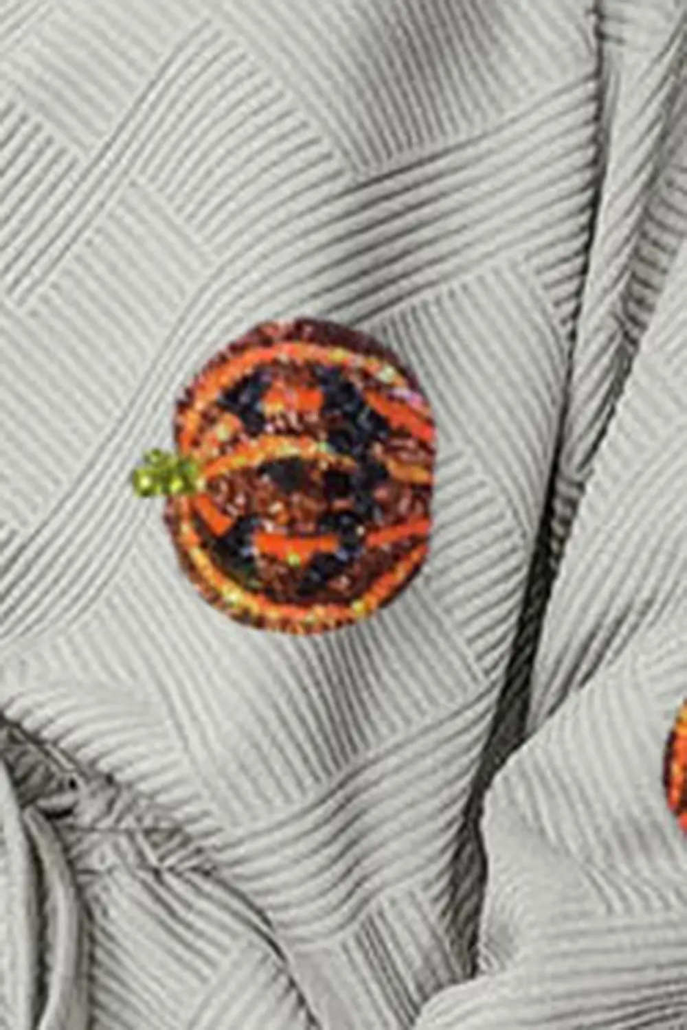 Sequin Patch Pumpkin Top and Pants Set, image 6