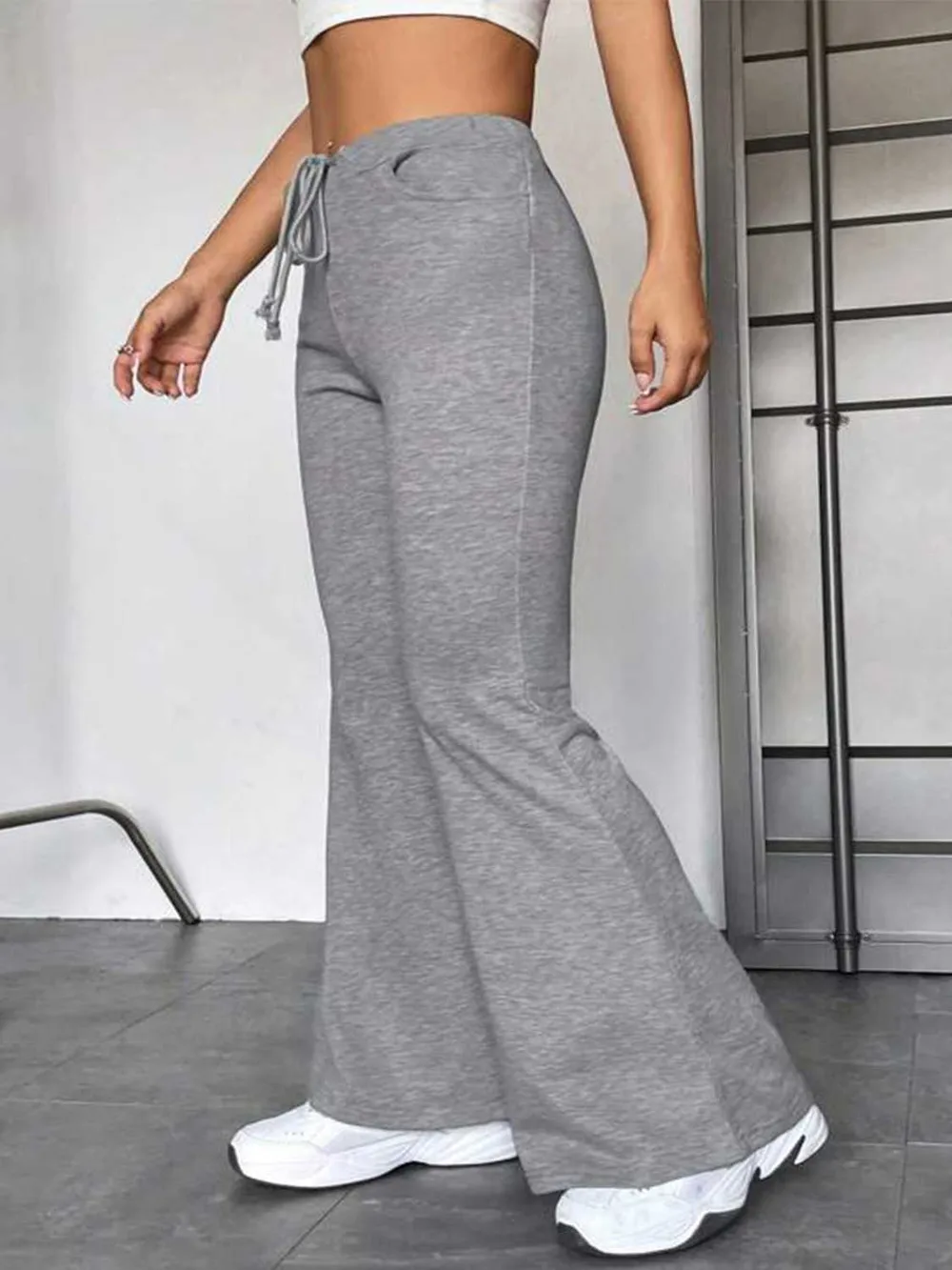 Drawstring Sweatpants with Pockets, image 4