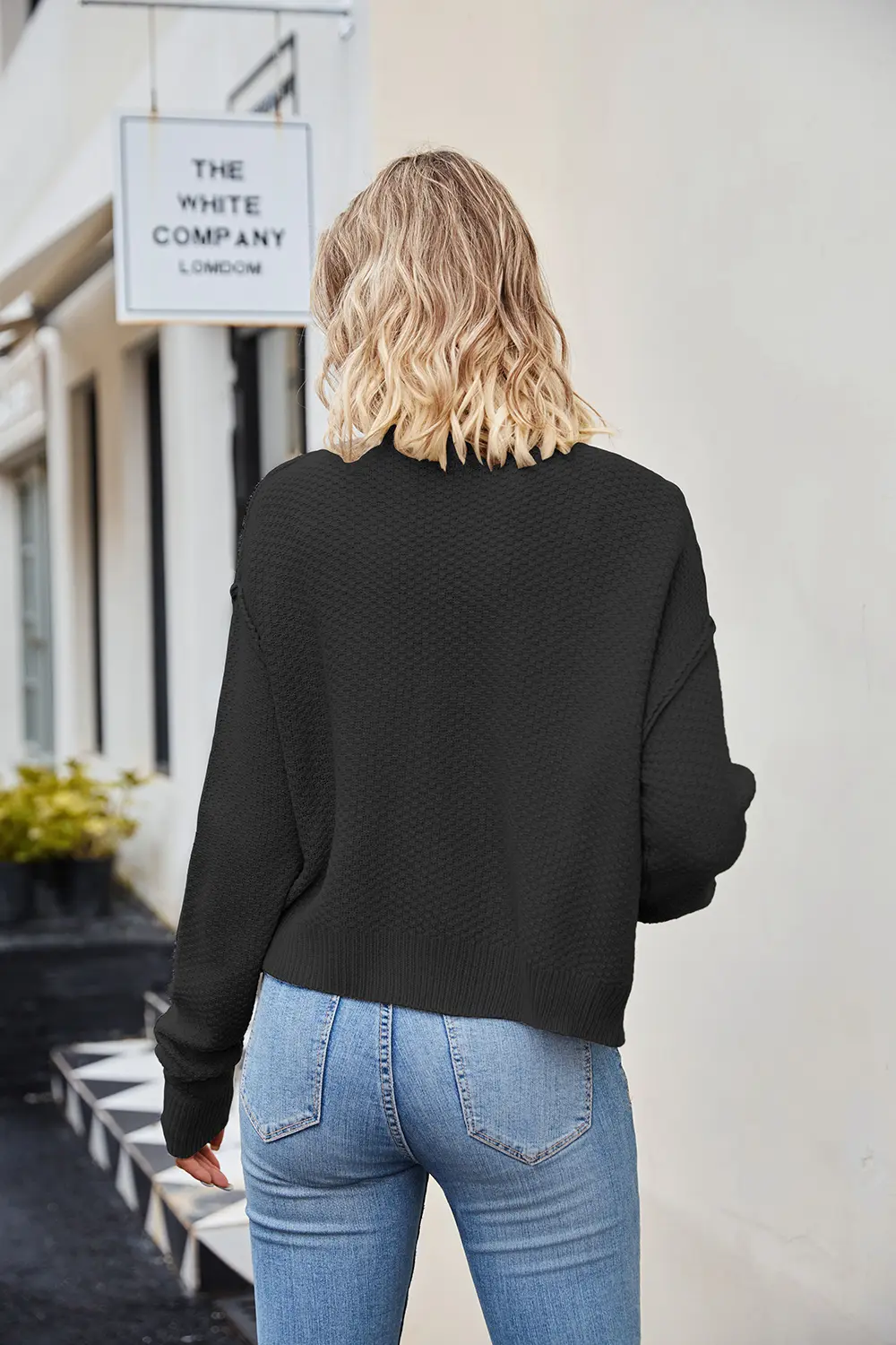 Button Down Exposed Seam Cardigan, image 8
