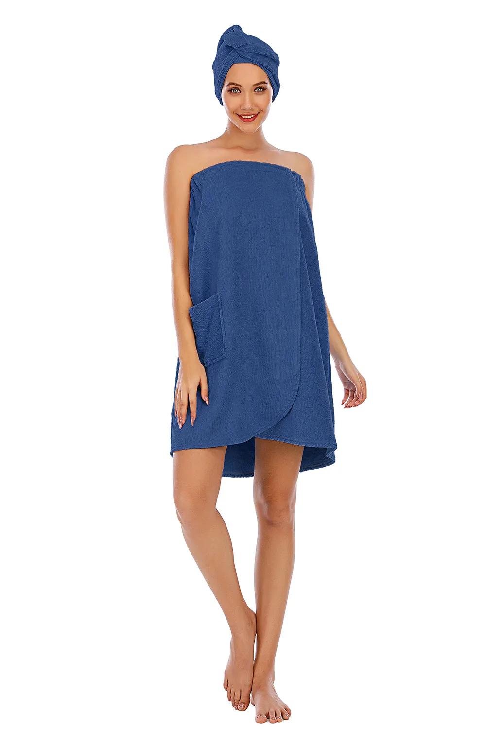 Strapless Robe with pocket, image 7