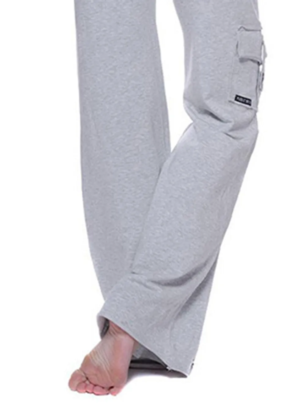 Mid Waist Pants with Pockets, image 17