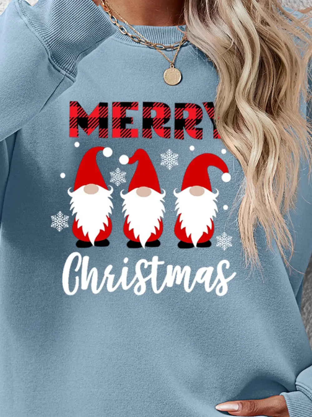 MERRY CHRISTMAS Long Sleeve Sweatshirt, image 17