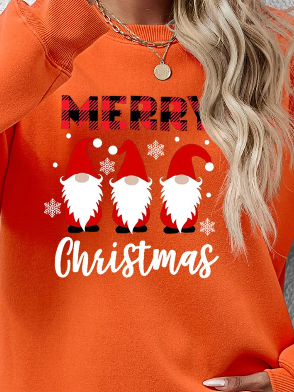 MERRY CHRISTMAS Long Sleeve Sweatshirt, image 26