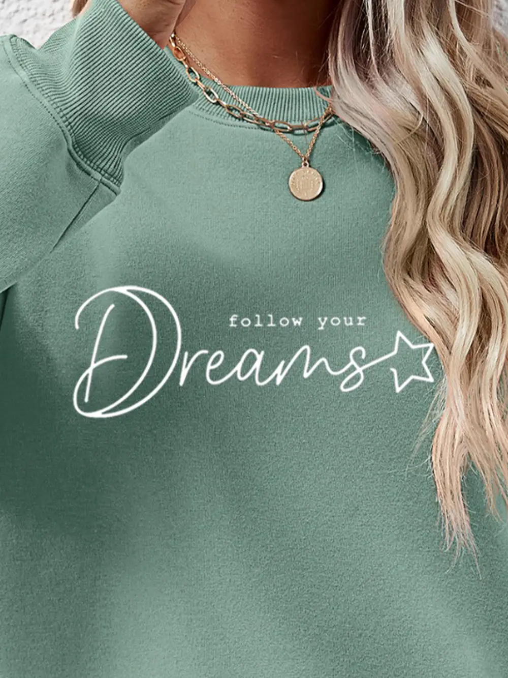 FOLLOW YOUR DREAMS Graphic Sweatshirt, image 18