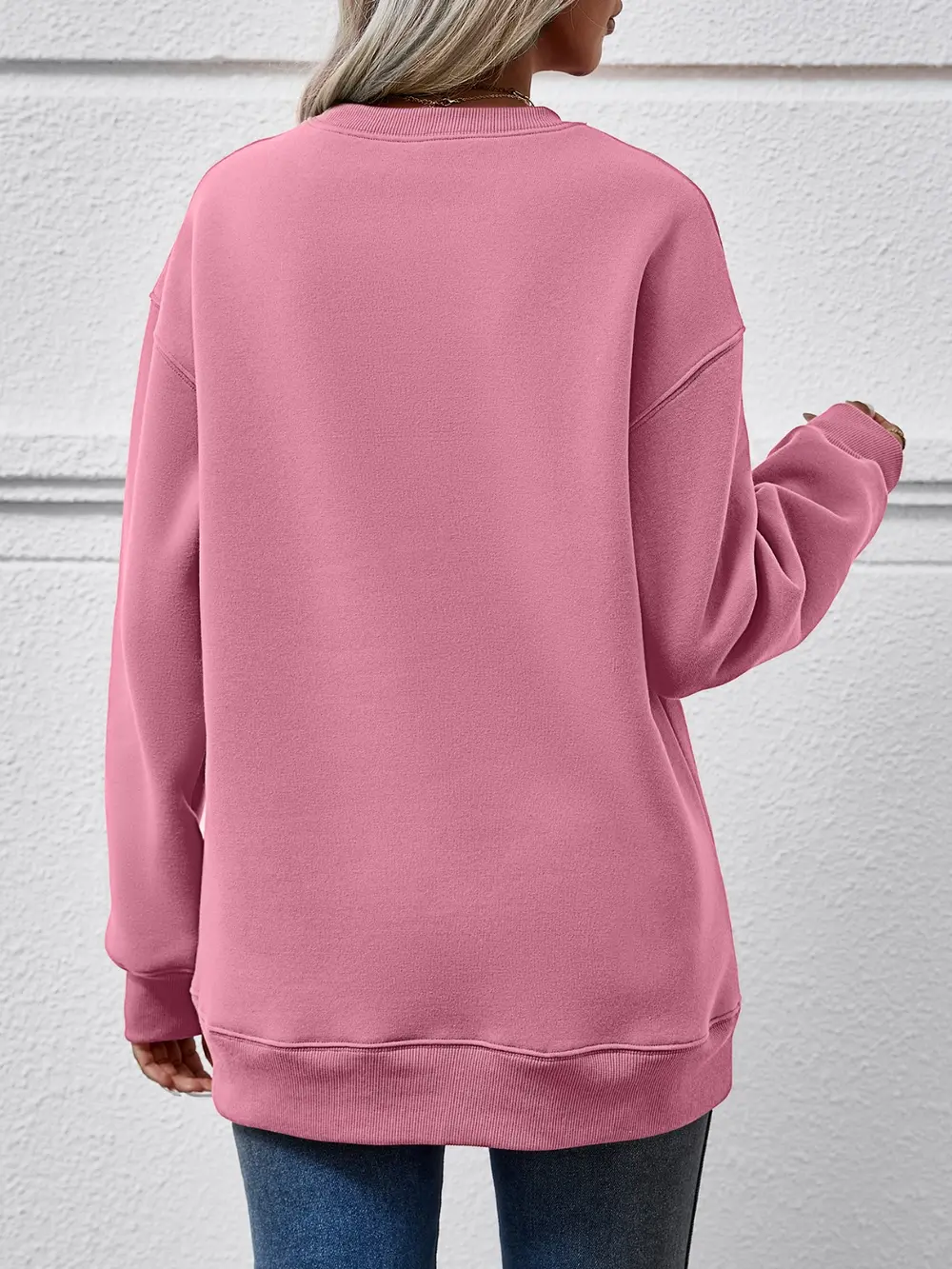 THE HELL I WON'T Round Neck Long Sleeve Sweatshirt, image 13