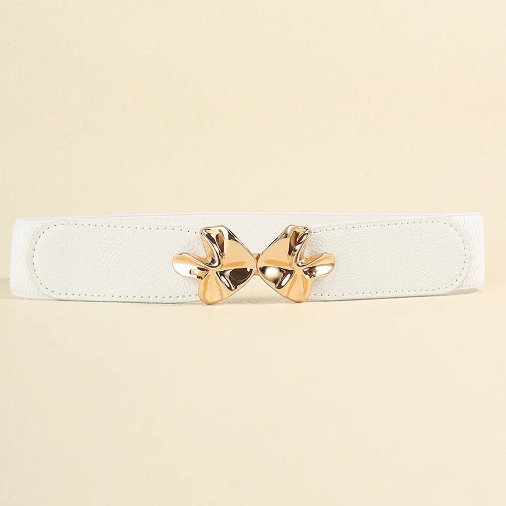 Alloy Buckle Elastic Belt, image 3