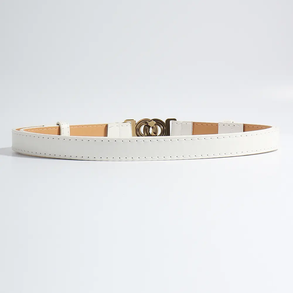 Alloy Buckle PU Belt, image 3
