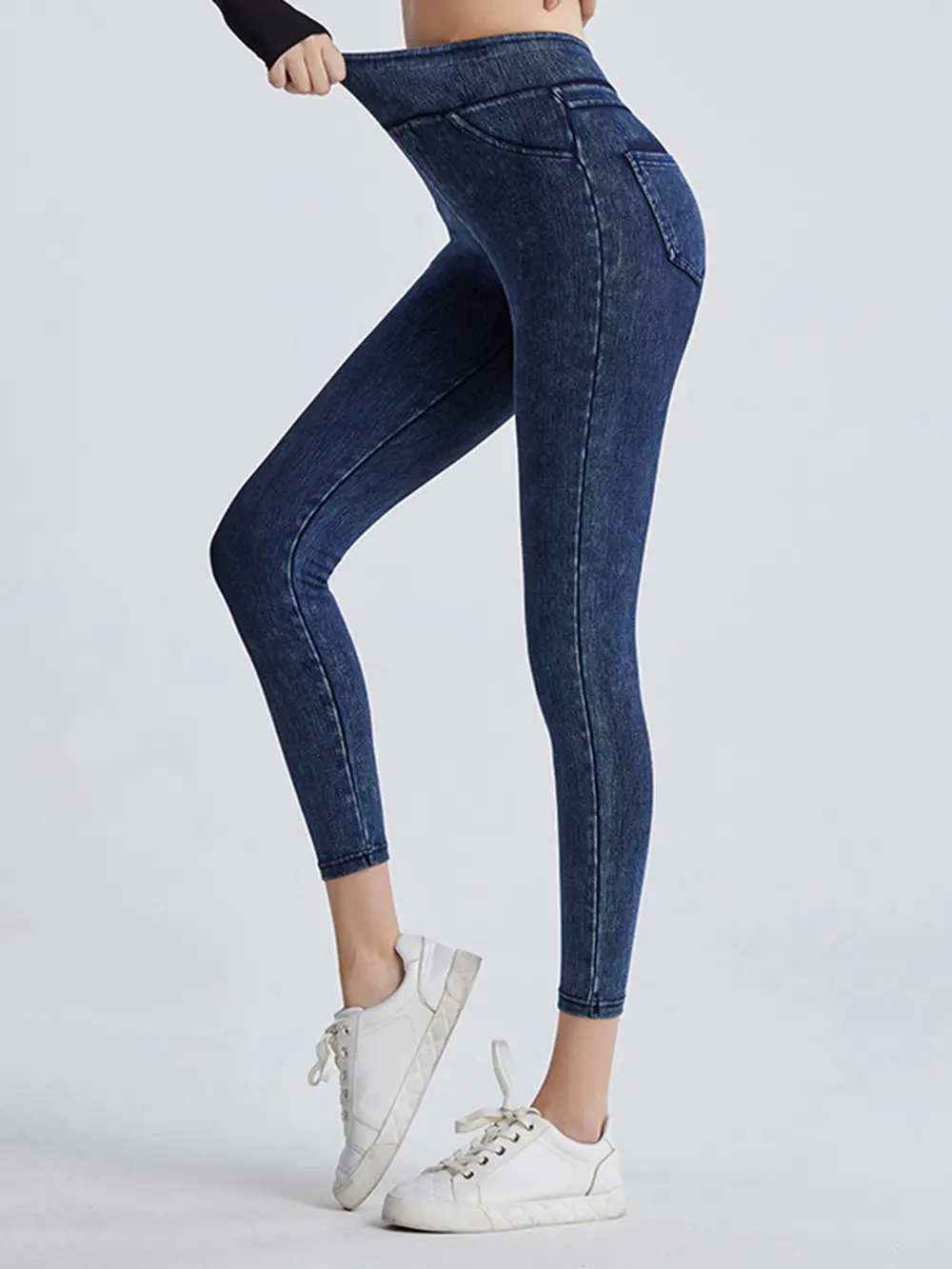 Wide Waistband Sports Leggings, image 7
