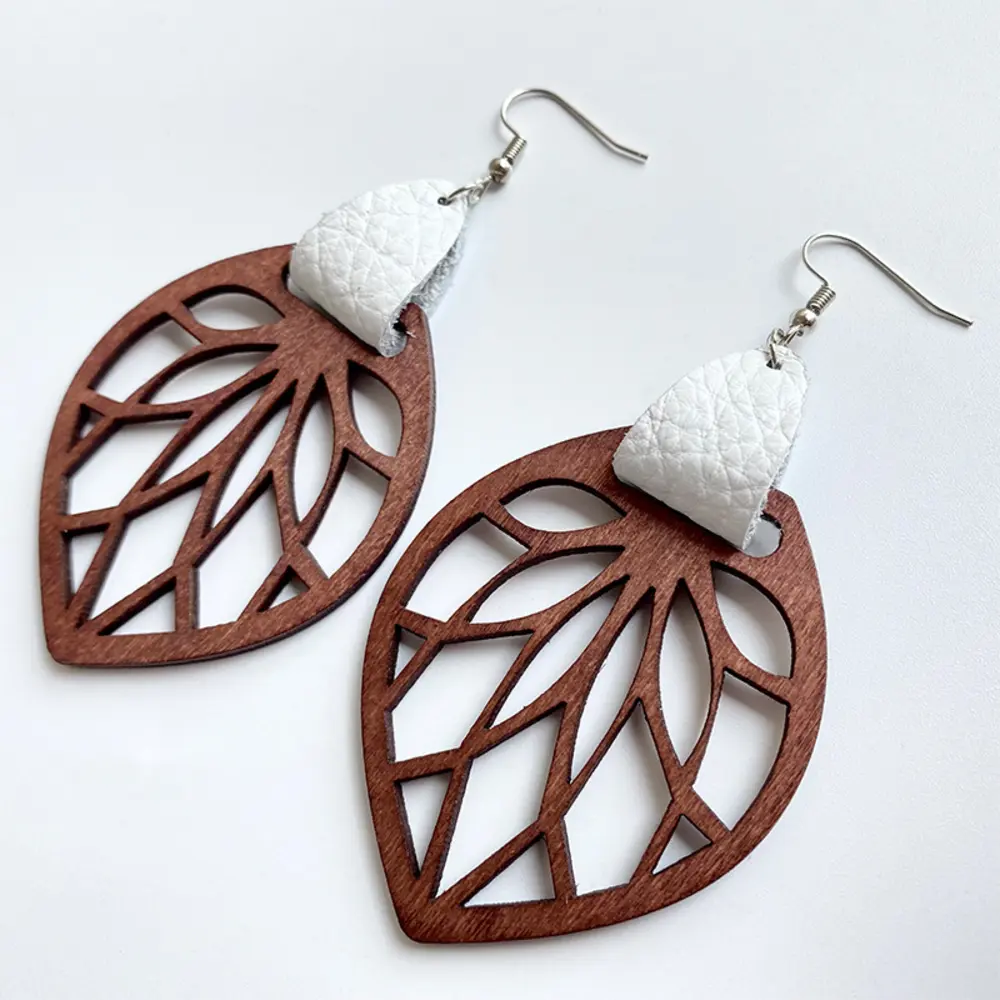 Leaf Drop Earrings, image 12
