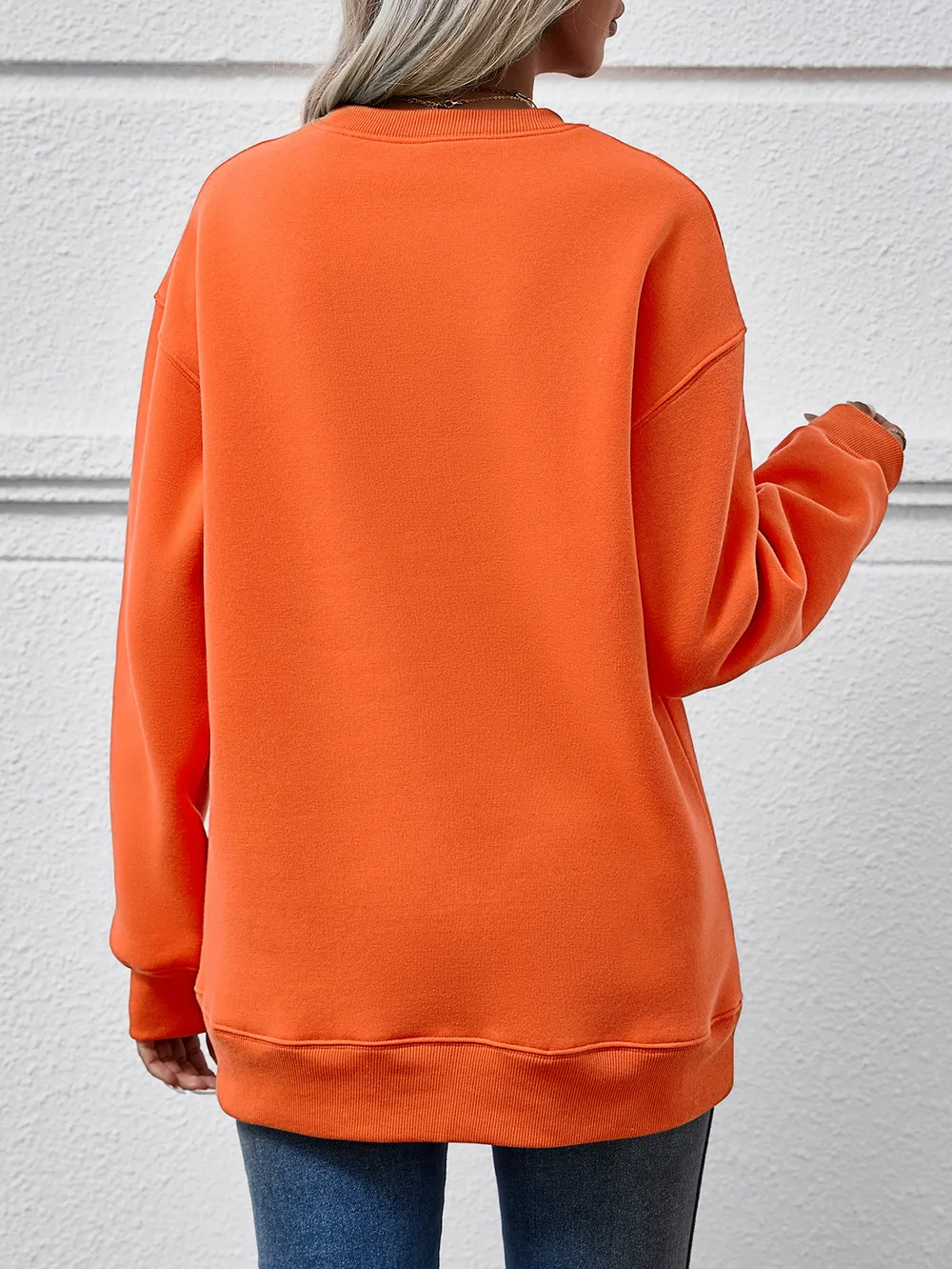 Round Neck Long Sleeve Sweatshirt, image 27