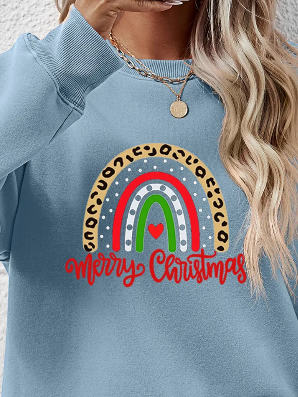 MERRY CHRISTMAS Graphic Sweatshirt, image 9