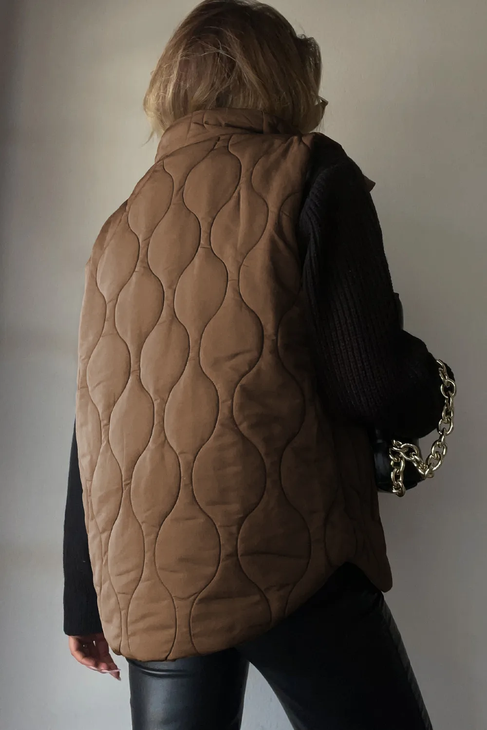 Collared Neck Vest with Pockets, image 18