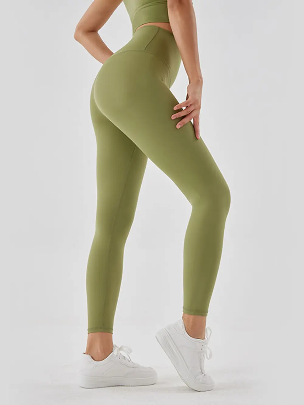 Wide Waistband Sports Leggings, image 5