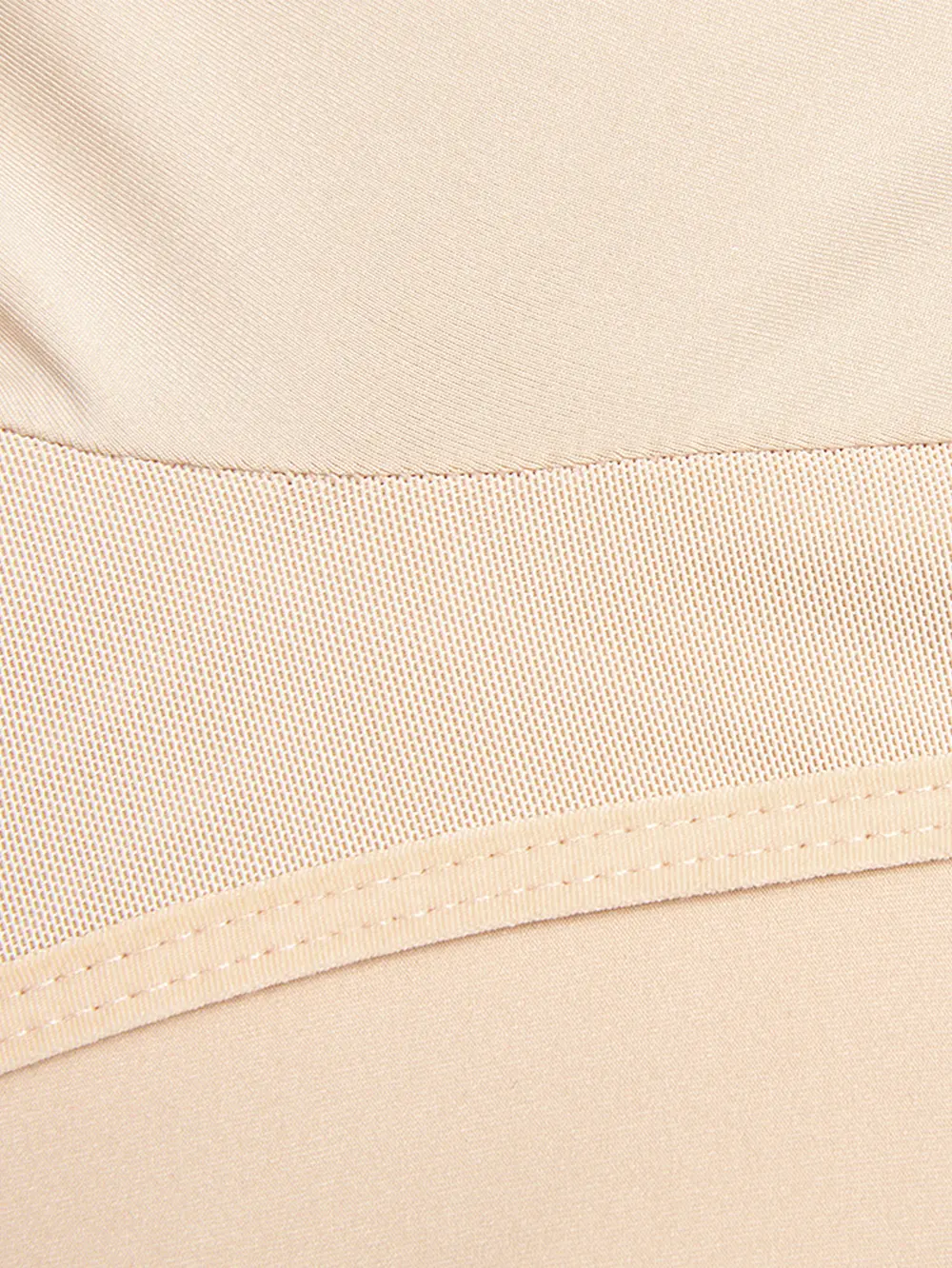 Full Size Zip Up Lace Detail Long Sleeve Shapewear, image 7