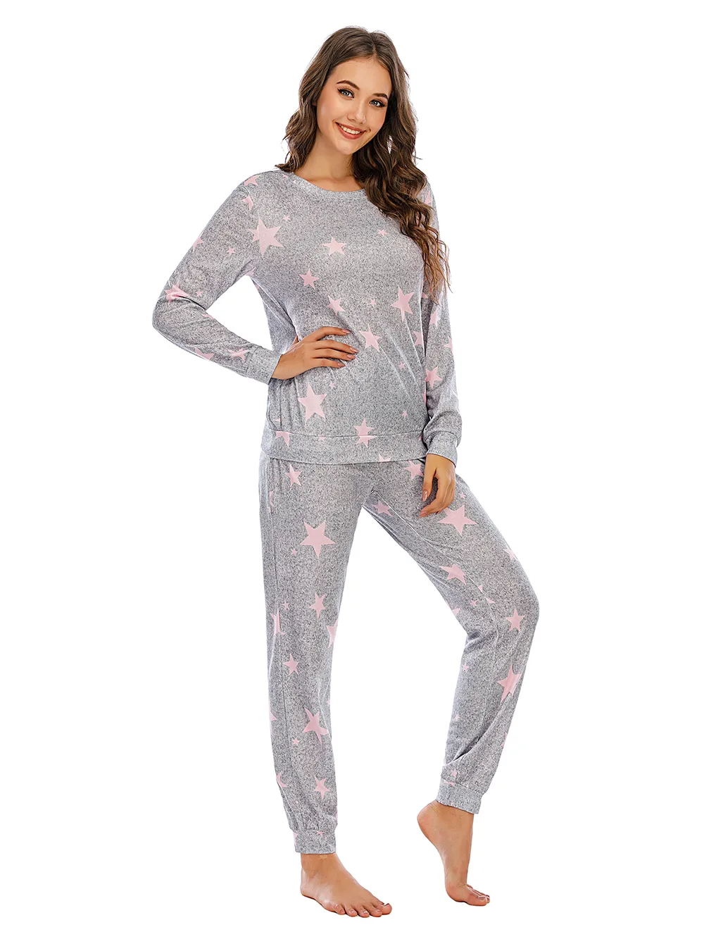 Star Top and Pants Lounge Set, image 5